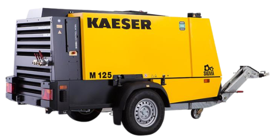 Kompressor diesel <  11 bar mengde < 12 m3/min